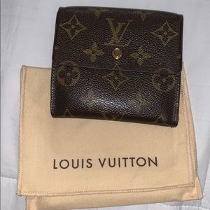 Louis Vuitton monogram trifold wallet